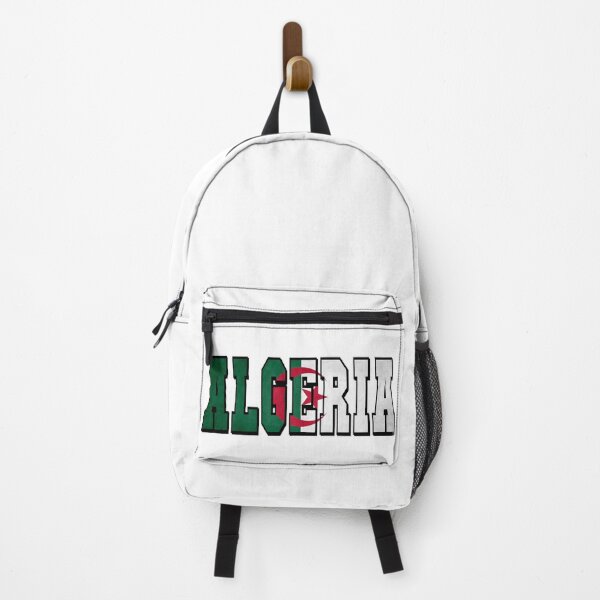 Item preview, Algeria Country Flag Typography designed and sold by TravelWish.