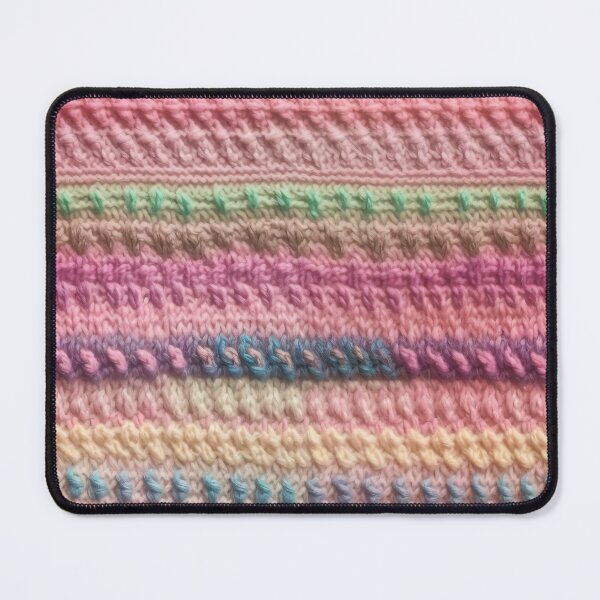 Item preview, Pastel Knitted Pattern Stitch designed and sold by SimoneBalman.