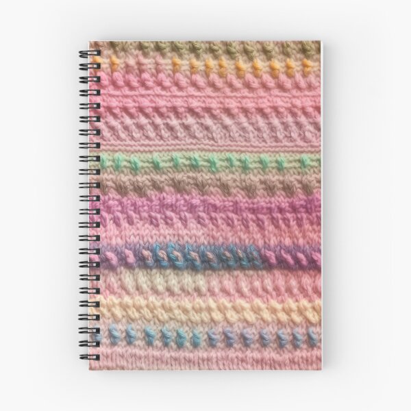 Item preview, Pastel Knitted Pattern Stitch designed and sold by SimoneBalman.