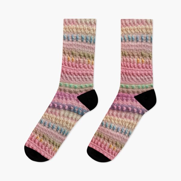 Item preview, Pastel Knitted Pattern Stitch designed and sold by SimoneBalman.