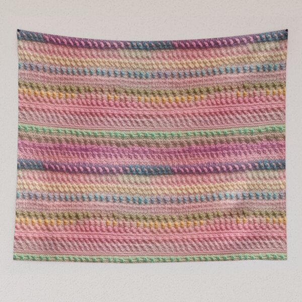 Item preview, Pastel Knitted Pattern Stitch designed and sold by SimoneBalman.