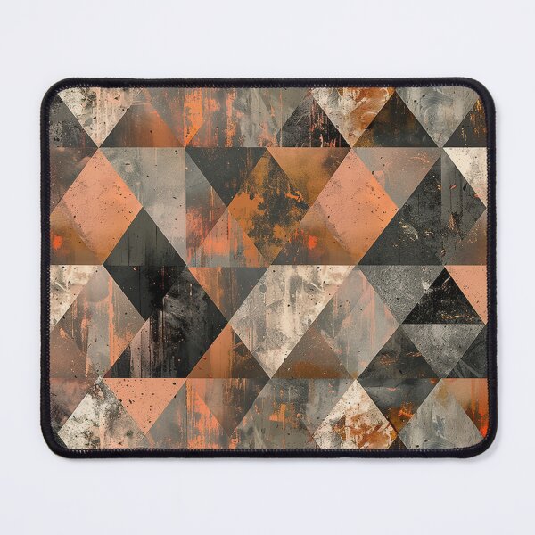 Item preview, Concrete and Copper Triangles Corrosion Metal designed and sold by GrinGalore.