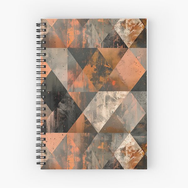 Item preview, Concrete and Copper Triangles Corrosion Metal designed and sold by GrinGalore.
