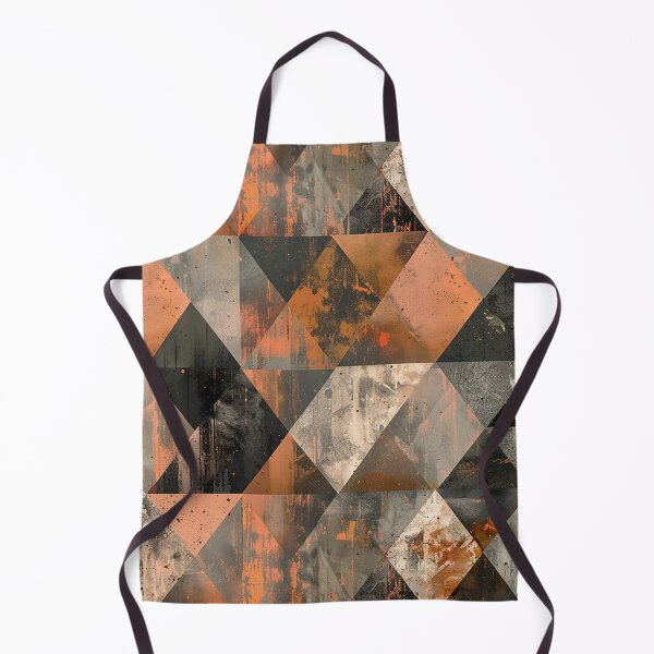 Item preview, Concrete and Copper Triangles Corrosion Metal designed and sold by GrinGalore.