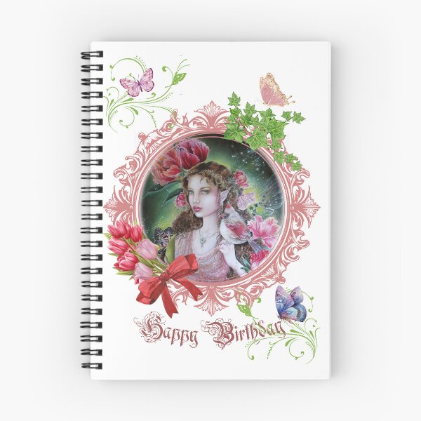 Item preview, Tulip fairy birthday wish designed and sold by Gabriella  Szabo.
