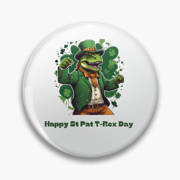 Item preview, Happy St Pat T-Rex Day designed and sold by Creativedsigna.