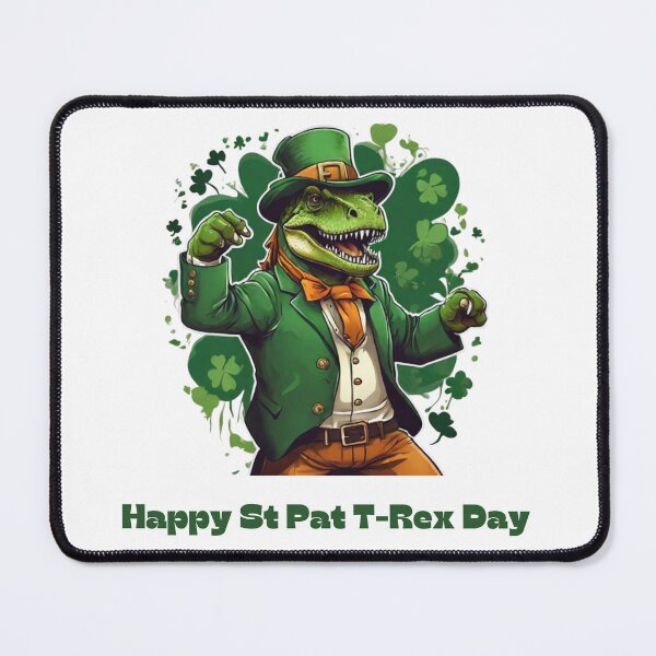 Item preview, Happy St Pat T-Rex Day designed and sold by Creativedsigna.
