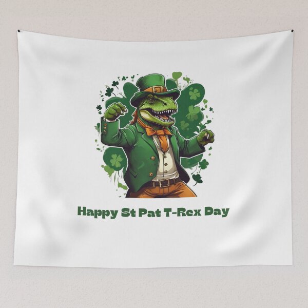 Item preview, Happy St Pat T-Rex Day designed and sold by Creativedsigna.