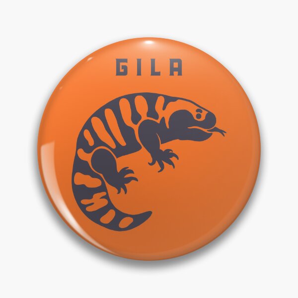 Item preview, Gila, Mexican beaded lizards. Stylized art for reptile fans with dark ink designed and sold by martodesign.