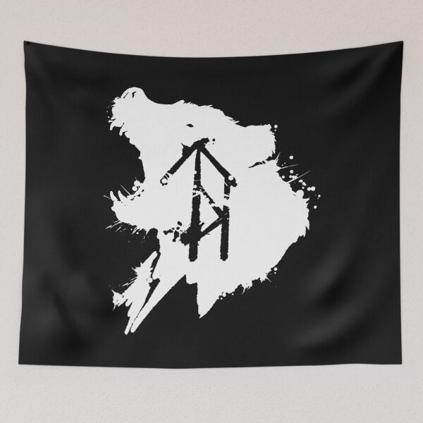 Item preview, Bear Spirit Bind Rune - Emblem of Norse Power designed and sold by MundArtDesigns.
