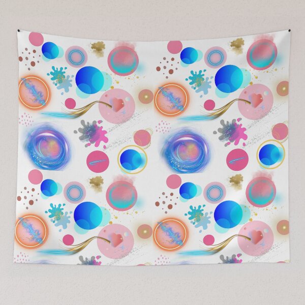 Item preview, Summer Infinite Circle Swirl Design designed and sold by MarieSusan.