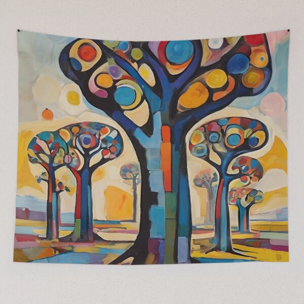 Item preview, Abtract Baobabs designed and sold by Dunc Ebedes.