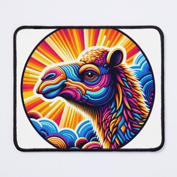 Item preview, camel Funny animal emblem  designed and sold by Expressions-Sel.