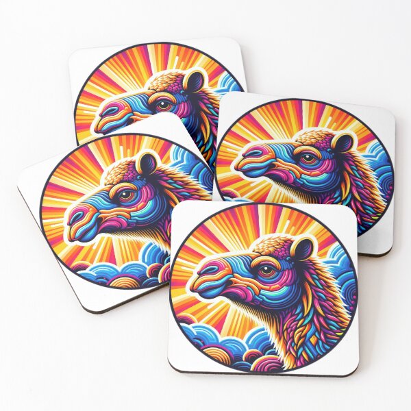 Item preview, camel Funny animal emblem  designed and sold by Expressions-Sel.