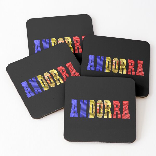 Item preview, Andora Country Flag Typography designed and sold by TravelWish.