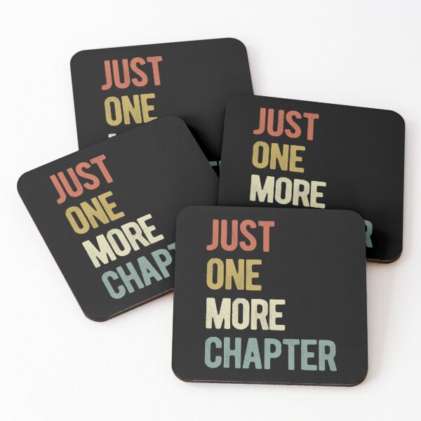 Item preview, Just One More Chapter designed and sold by BookishHaven.