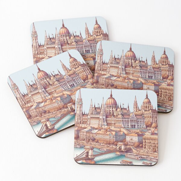 Item preview, Budapest attractions designed and sold by CreativeMindAH.