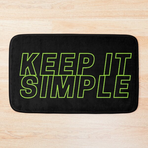 Item preview, keep it simple designed and sold by typographi.