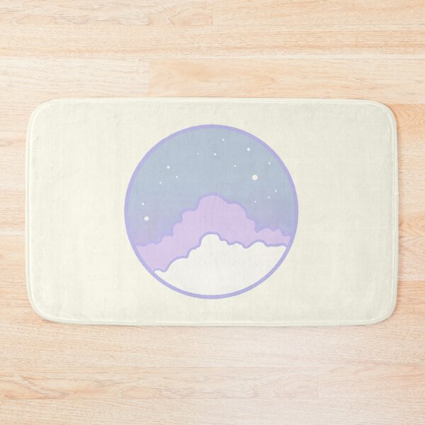 Item preview, clouds and stars art designed and sold by Mayarart.