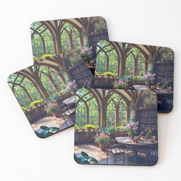 Item preview, Garden of Reflections: A Literary Haven designed and sold by BlareBlare.