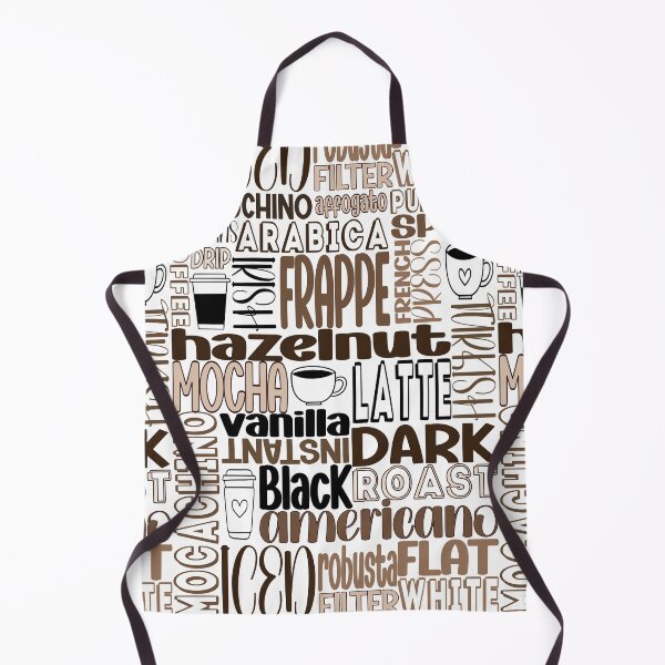 Item preview, Coffee Typography designed and sold by Cobalt Blue Watercolors.