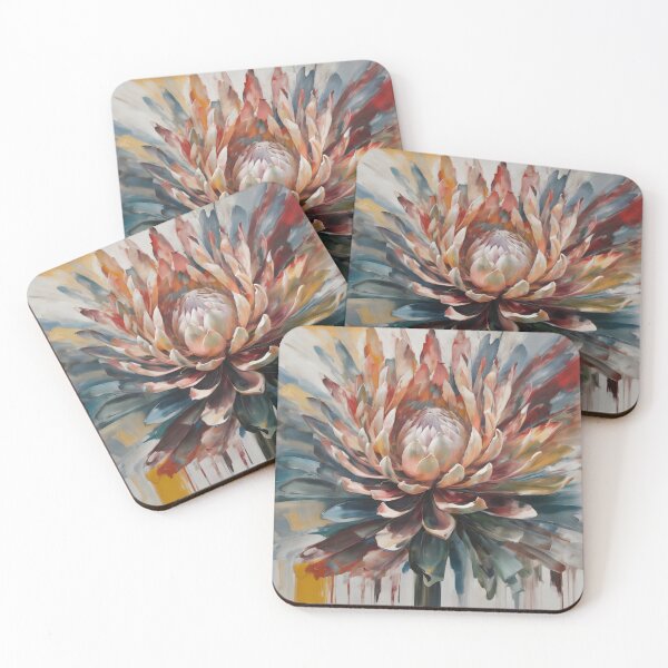Aperçu de l'œuvre Protea Abstract créée et vendue par Dunc Ebedes.