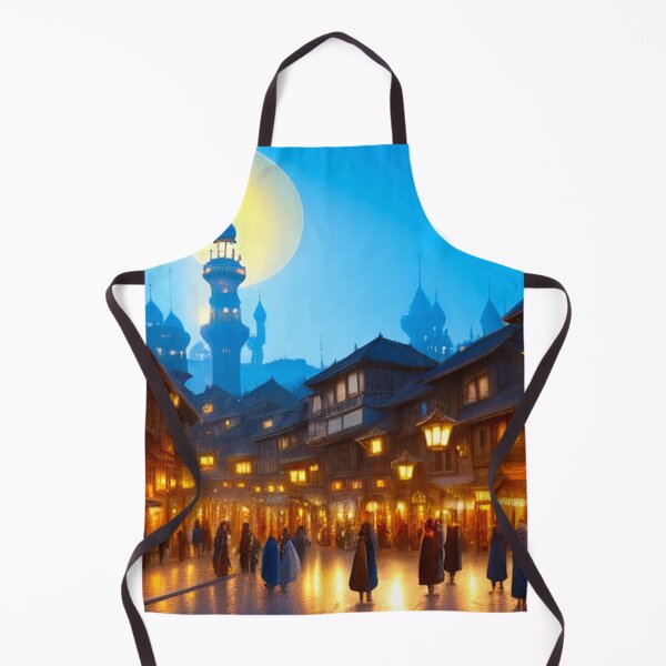 Item preview, Enchanting Eid Mubarak in a Medieval Town designed and sold by Nathan Z..