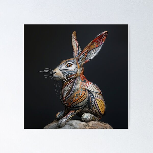 Item preview, African Regal Hare designed and sold by Dunc Ebedes.