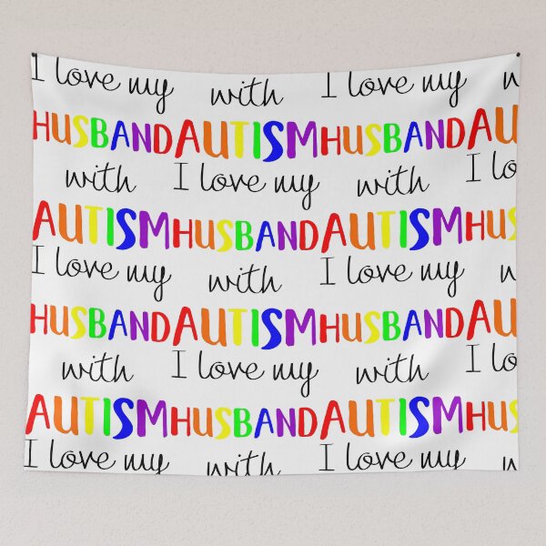 Item preview, I love my husband with autism designed and sold by TeeHunter.
