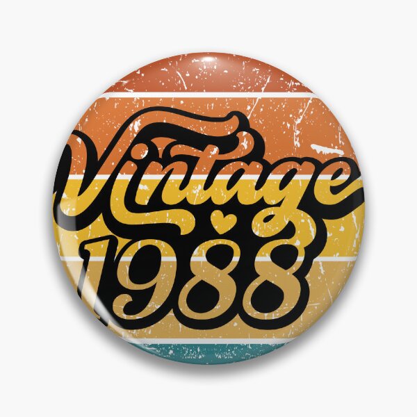 Item preview, Vintage 1988  Limited Edition Funny Vintage Design T-Shirt 36th Birthday Gift for Men Women designed and sold by Zibis09.
