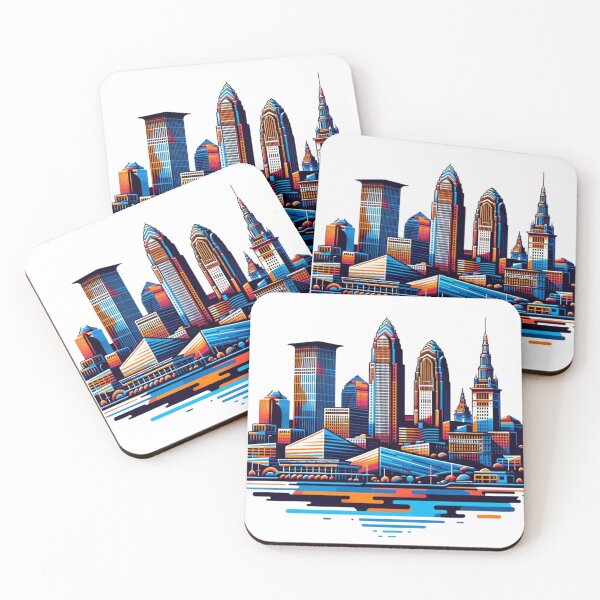 Item preview, Cleveland Skyline designed and sold by Places On Earth.