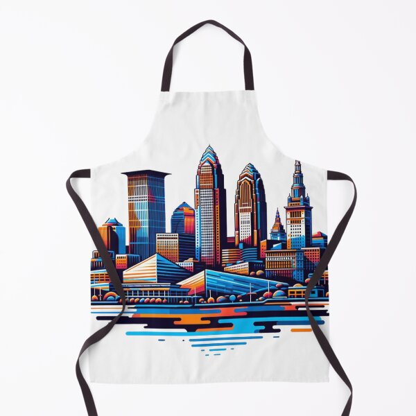 Artikelvorschau, Cleveland Skyline entworfen und verkauft von Places On Earth.