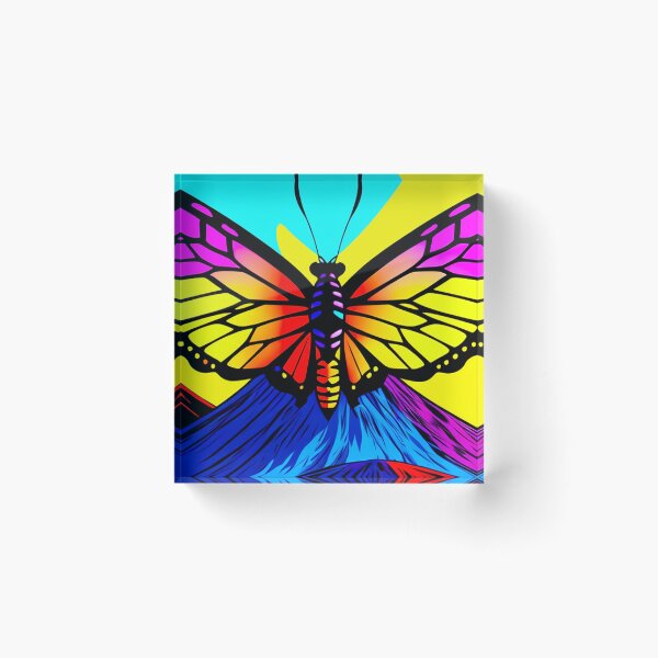 Artikelvorschau, Der majestätische Schmetterling schwebt über dem Vulkan entworfen und verkauft von Nathan Z..