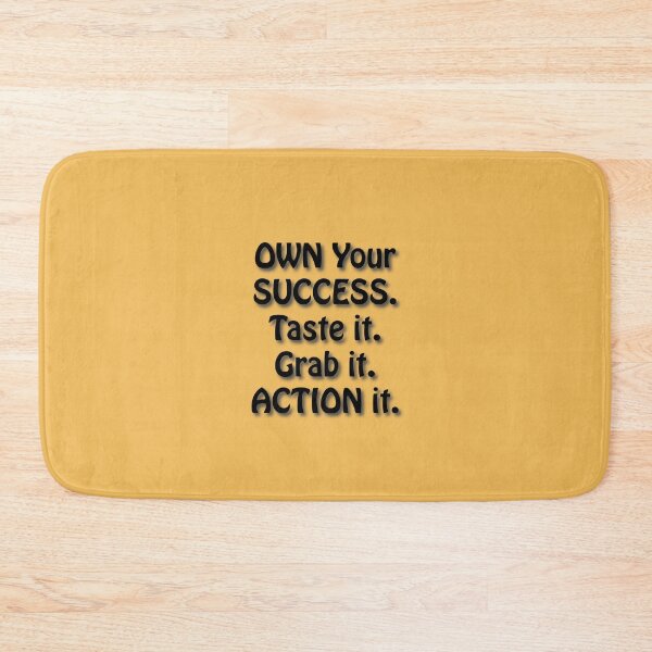 Item preview, (BF) Own your success. Taste it. Grab it. Action it. designed and sold by greatvibes4u.