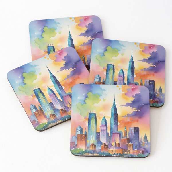 Item preview, Cleveland Skyline Rainbow designed and sold by Places On Earth.