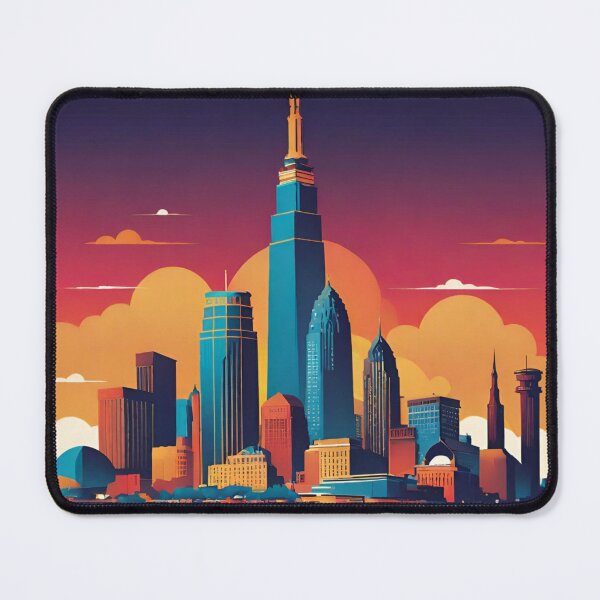 Item preview, Cleveland Skyline designed and sold by Places On Earth.
