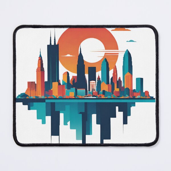 Item preview, Cleveland Skyline Cityscape designed and sold by Places On Earth.
