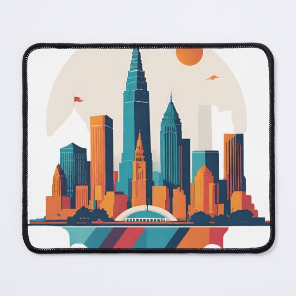 Item preview, Cleveland Skyline Logo designed and sold by Places On Earth.