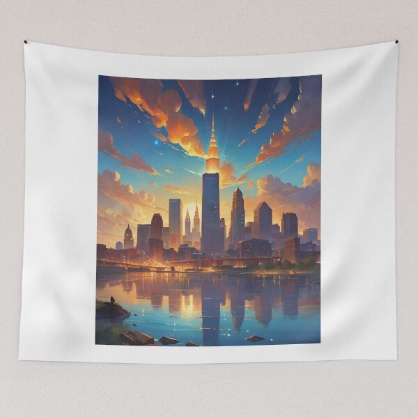Item preview, Cleveland Skyline designed and sold by Places On Earth.