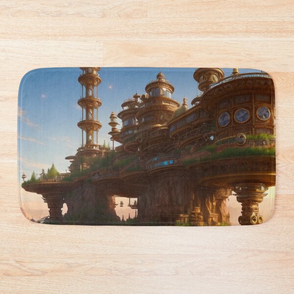 Item preview, The Majestic Steampunk Sniper in the Enchanted Valley designed and sold by Nathan Z..