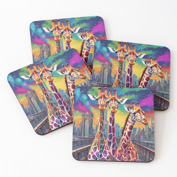Item preview, Brooklyn Bridge Giraffes designed and sold by Dunc Ebedes.