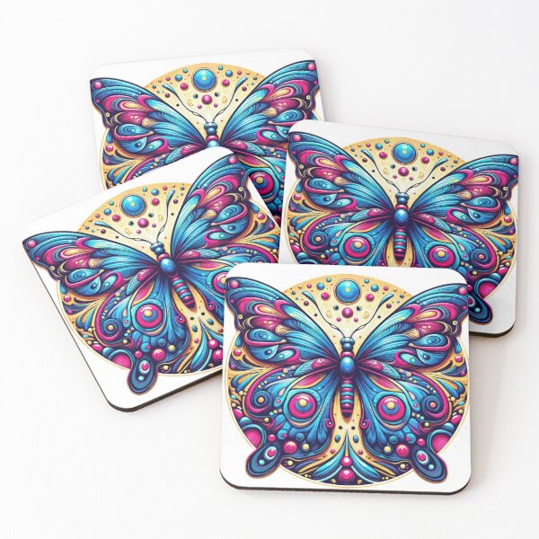 Item preview, Funny animal  emblem  butterfly designed and sold by Expressions-Sel.