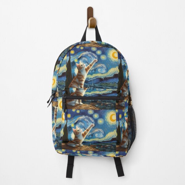 Item preview, Kitty Starry Night designed and sold by Angry Swan Designs.