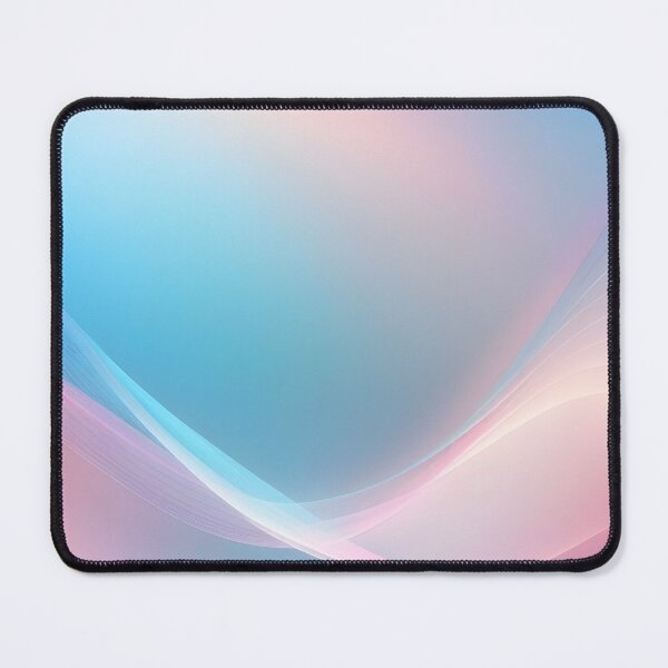 Item preview, Minimalistic abstract blurred background of light blue and pink colors in pastel gentle shades. Shining light through a thin weave flying in the wind. designed and sold by Super-Fox.
