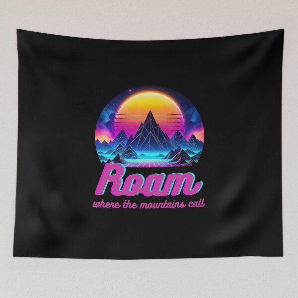 Item preview, Vintage mountain with glowing designed and sold by Be-Adventurous.
