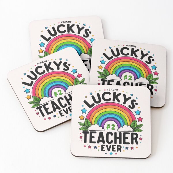 Item preview, lucky teacher ever Classic T-Shirt ,St. Patrick's Day Lucky T-Shirt Ever School Gift, Run Marl designed and sold by NIZAR  din⭐⭐⭐⭐⭐.