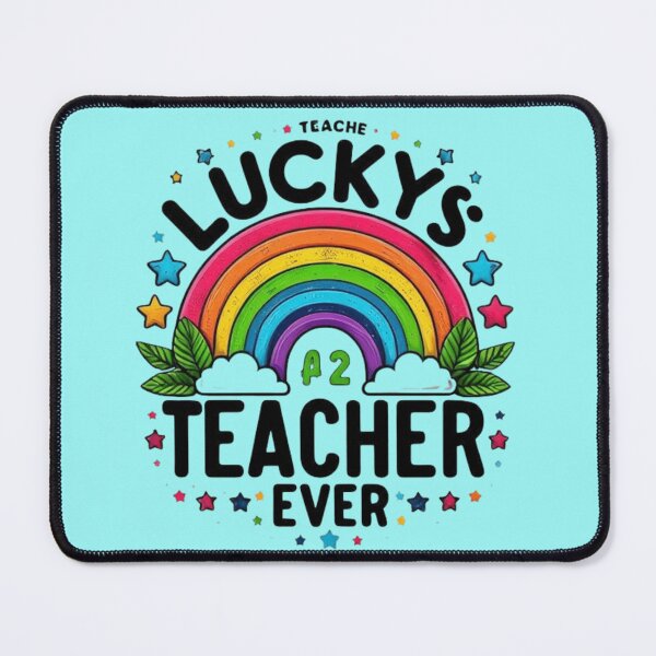 Item preview, lucky teacher ever Classic T-Shirt ,St. Patrick's Day Lucky T-Shirt Ever School Gift, Run Marl designed and sold by NIZAR  din⭐⭐⭐⭐⭐.