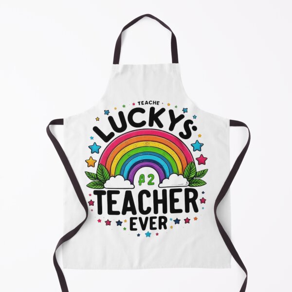 Item preview, lucky teacher ever Classic T-Shirt ,St. Patrick's Day Lucky T-Shirt Ever School Gift, Run Marl designed and sold by NIZAR  din⭐⭐⭐⭐⭐.