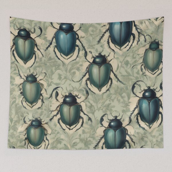 Item preview, Dung beetle wallpaper designed and sold by Dunc Ebedes.