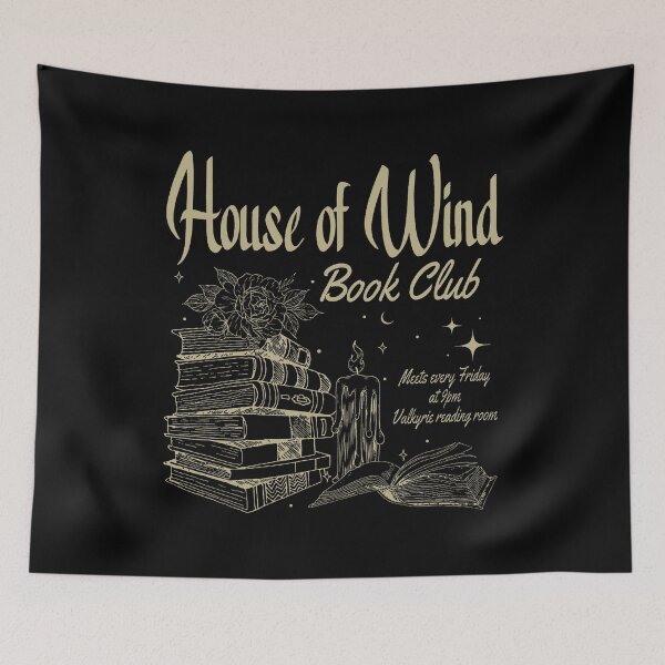 Item preview, House Of Wind Book Club designed and sold by FaustinoYouno.